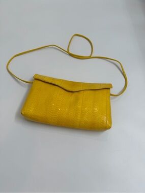 Vintage Genuine Snakeskin Crossbody Bag‎